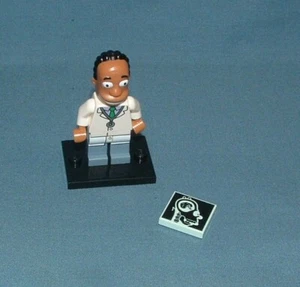 FIGURINA SIMPSONS, DR. HIBBERT - LEGO - USATA - Foto 1 di 4