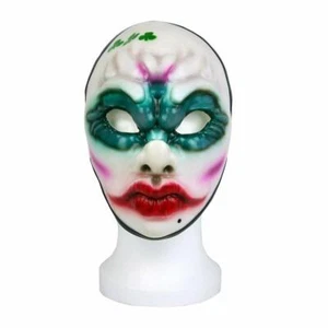 Gaya Entertainment Payday 2 maschera viso trifoglio maschera articolo fan maschera Halloween - Foto 1 di 1