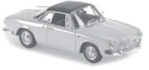 Minichamps 1:43 Scale VW Karmann Ghia 1600 1966 Yellow/Black - Picture 1 of 2