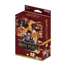 ONE PIECE TRADING CARD GAME THE THREE BROTHERS ULTRA DECK (ST 13) | NEW & SEALED
