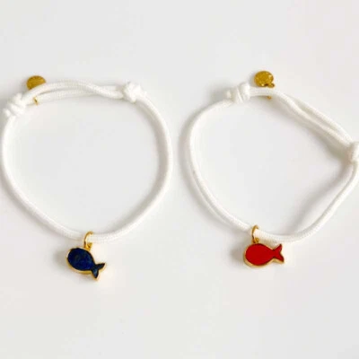 Nuevo 7" Jcrew Minimalista Pez Ajustable Dije Pulsera Elegante Mujer Joyería 2 Colores Foto 1 de 4