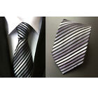 Mens 8Cm Wide Colorful Striped Paisley Neck Tie Wedding Party Necktie Neckwear