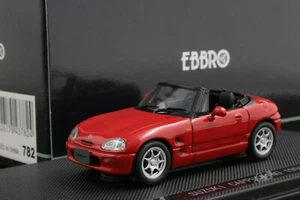 Ebbro 43782 1:43 Scale 1991 Suzuki Cappuccino Die Cast Model Car Red - Picture 1 of 2