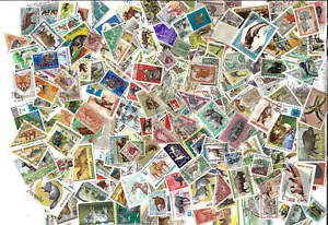 Fauna: Special and good Lot of 250 different, Used, big formats, EBW012 - Picture 1 of 3