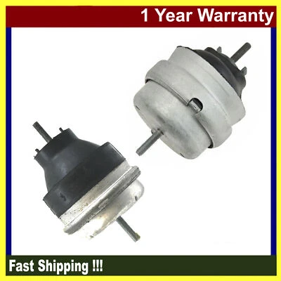 Juego de 2 piezas de montaje de motor delantero izquierdo y derecho para Audi A4 A4 Quattro 2003-2005 1,8 L Foto 1 de 4