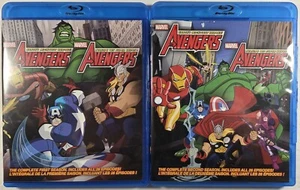 AVENGERS: EARTH'S MIGHTIEST HEROES Season 1 & 2. Blu-Ray. 4 discs. Complete set. - Foto 1 di 2