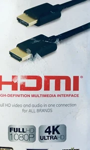 HDMI - HIGH DEFINITION MULTIMEDIA INTERFACE HDMI KABEL - 6 FUSS GE - Bild 1 von 2
