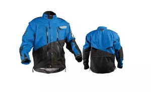 Chaqueta de Patrulla Fly Racing Azul Motocicleta Todoterreno Calle ATV Talla PEQUEÑA - Imagen 1 de 2