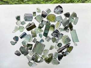 Amazing Multi Colors Natural Tourmaline Rough Gemstone 117.5 Carats from Africa - Picture 1 of 3