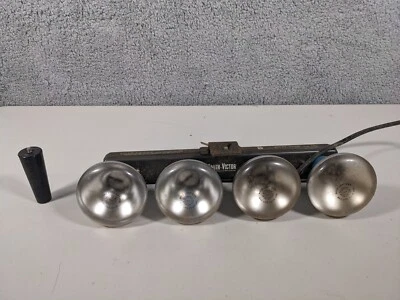 Vintage Smith-Victor Light Bar L-43 4 Socket Photography Movie Lighting w/ Box - Image 1 of 4