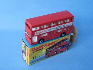 Autobús Matchbox SF-17 Londoner Impel 73 1973 promoción juguete en caja modelo 75 mm - Imagen 1 de 2