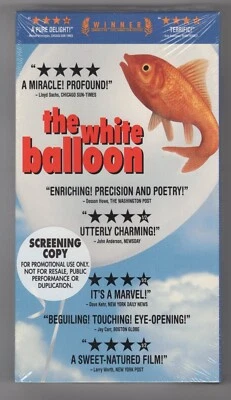 The White Balloon (Factory Sealed VHS Screener) Jafar Panahi - Image 1 of 2