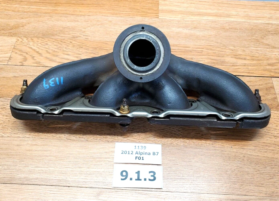 ✅OEM BMW F07 F10 F06 F13 F01 F02 N63 Escape Turbo Colector Izquierdo o Derecho Foto 1 de 4