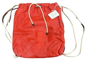NWT Brunello Cucinelli Leather Backpack With Monili Beading - Picture 1 of 3