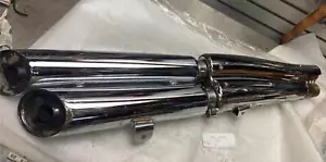 Stock silenciadores tubos de escape Harley Vrod Vrsca OEM fábrica 2002 - Imagen 1 de 11