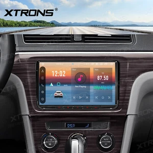 4+64GB 9" Android 14 Car Head Unit Stereo Sat Nav 4G GPS DAB for VW Golf MK5 MK6 - Picture 1 of 21