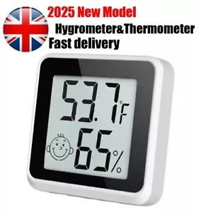 Universal Digital LCD Thermometer Hygrometer Sensor Humidity Meter Room Indoor - Picture 1 of 8