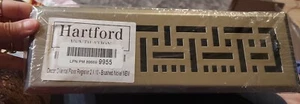 Hartford Floor Register 2 X 10 Vent Cover For Home Heavy Duty Metal Design - Picture 1 of 2