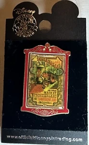 Disney pin Disneyland Railroad Poster Pin Main Street - Picture 1 of 3