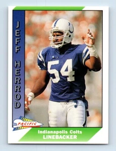 1991 Pacific Jeff Herrod Indianapolis Colts #195 - Picture 1 of 2