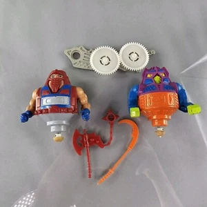 Rotar & Twistoid Masters Of The Universe Action Figures MOTU Vintage 1986 - Picture 1 of 9