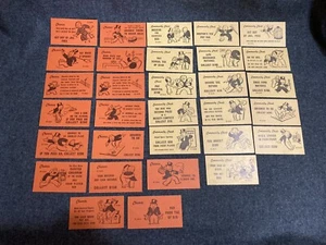 Monopoly 1936 - 15 Chance & 16 Community Chest - Clean Ex Cond - Picture 1 of 5