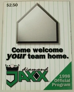 WEST TENN DIAMOND JAXX CHICAGO CUBS 1998 PROGRAM JOSE MOLINA NIEVES - Picture 1 of 4