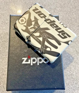Brand New 2022 ZIPPO Lighter SNAP ON TOOLS GLOW IN THE DARK 540 Allround Design - Picture 1 of 11