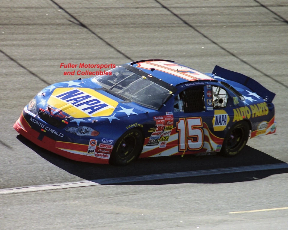 MICHAEL WALTRIP 2001 #15 ESTRELLAS RAYAS NAPA CHEVY 8X10 FOTO NASCAR TAZA WINSTON Foto 1 de 1