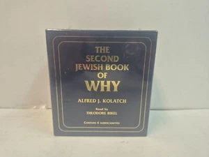 THE JEWISH BOOK OF WHY Set 6 Audio Cassettes Rabbi Alfred J Kolatch Eli Wallach - Picture 1 of 4