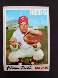1970 Topps #660 Johnny Bench; very clean! - Picture 1 of 2