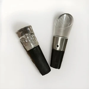 Set vino sommelier beccuccio tappo con pompa sottovuoto set da 2 in scatola NUOVO - Foto 1 di 3