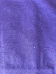 NEW Cotton Fabric Solid Vibrant Purple Unwashed Nice Quality 42"W X 1 yard long - Picture 1 of 1