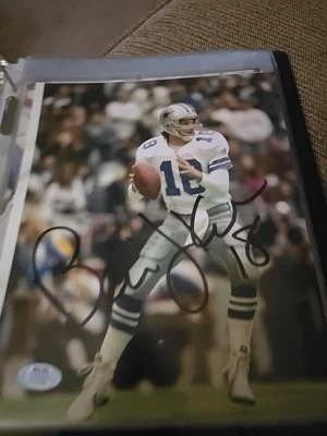 Bernie Kosar Autographed 8x10 Photo Dallas Cowboys Psa/dna Certified Foto 1 de 3