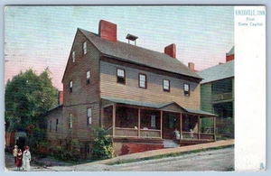 1909 TUCKS KNOXVILLE TENNESSEE FIRST STATE CAPITOL POSTCARD - Picture 1 of 2