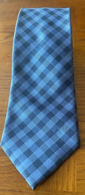 Tommy Hilfiger Hombre Corbata Regular Talla Única Azul Cuadros Foto 1 de 4
