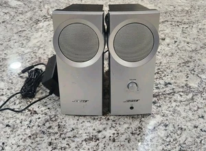 Bose Companion 2 Sistema Altoparlanti Portatile Grigio TESTATO E FUNZIONANTE Nuovo Alimentatore - Foto 1 di 2