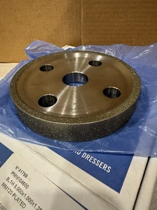 MADE USA 6" Diamantschleifscheibe CDT 9L1H 6x1x1-1/4" MM120 plattiert 6141799 - Bild 1 von 11