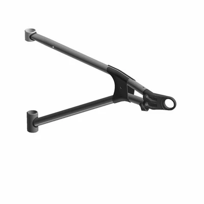 Polaris Control Arm Weld, Lower, Front, Black, Genuine OEM Part 1544336-458 - Image 1 of 2