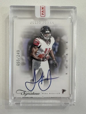 2012 panini prime signatures Julio Jones auto /249 - Image 1 of 3