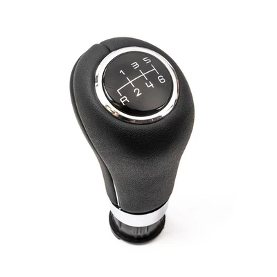 Pomello Leva del Cambio per Mercedes A B C Class W169 W245 W203 6 Marce Nero - Immagine 1 di 4