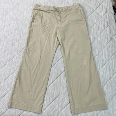 Eddie Bauer Pants Womens 18 Beige 38x30 Chino Outdoor Vashon Fit - Image 1 of 4