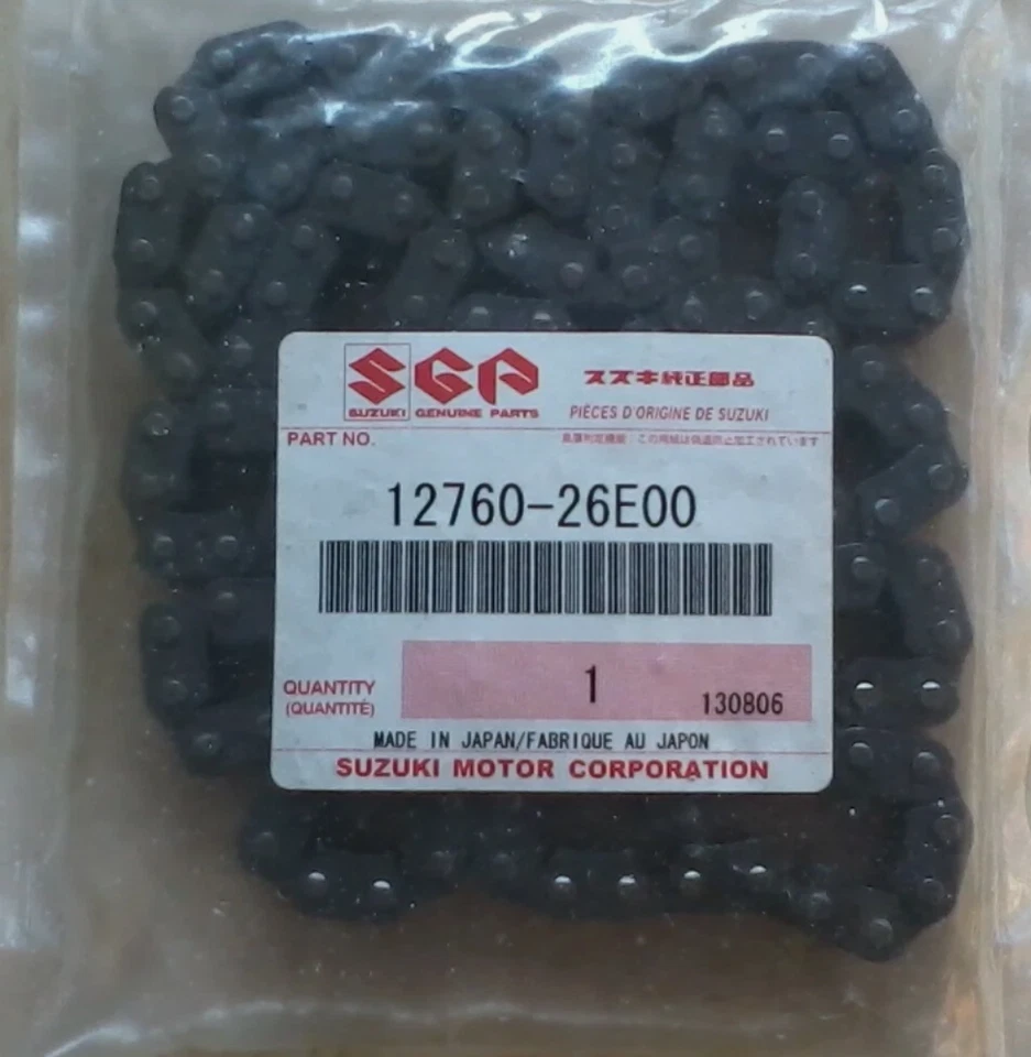 1983-2006 Suzuki GSF600 Bandit GSX750F GSX-R750 OEM Camshaft Chain 12760-26E00 - Image 1 of 1