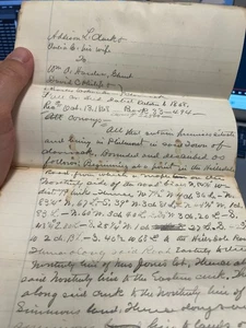 1868 Philmont Claverack New York 3 Seiten handgeschriebene Urkunde Testament Brief - Bild 1 von 2