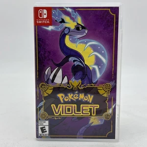 Pokemon Violet Nintendo 2022 Nintendo Switch Game With Case Tested - Picture 1 of 6
