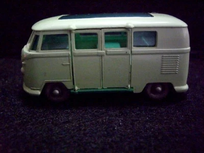 De colección Matchbox Lesney Diecast #34 Volkswagen Caravette Van con ruedas grises EX+ Foto 1 de 4