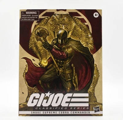 G.I. Joe Classified Series - Snake Supreme Cobra Commander Deluxe Action Figure - Image 1 of 3