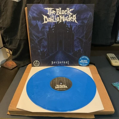 The Black Dahlia Murder - Nocturnal Limited Blue White Color Vinyl Re-issue - Image 1 of 3