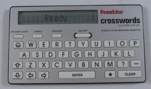 Franklin Kreuzworträtsel Löser CW-40 Taschenformat von 1991 - VINTAGE - GETESTET - Bild 1 von 11