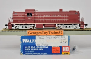 WALTHERS HO GA 1:87 #454 RI ROCK ISLAND RS-2 DIESEL W/DCC 910-9025  MSRP $149 - Picture 1 of 8